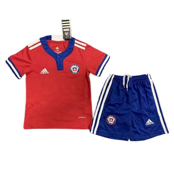 Camiseta Chile Replica Primera Ropa Niño 2022 Rojo